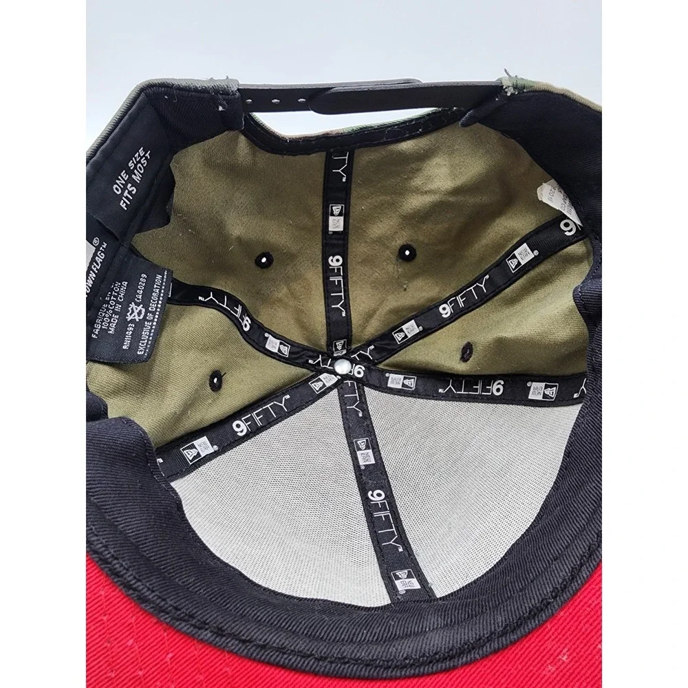 New Era 9Fifty Camo Snapback Hat‎ Cap One Size